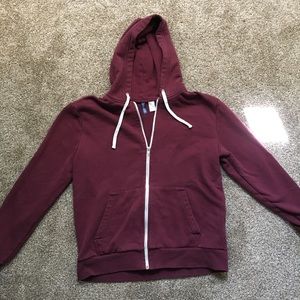 H&M Divided Zip Up Sweatshirt